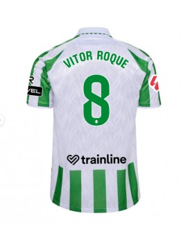 Real Betis Vitor Roque #8 Heimtrikot 2024-25 Kurzarm